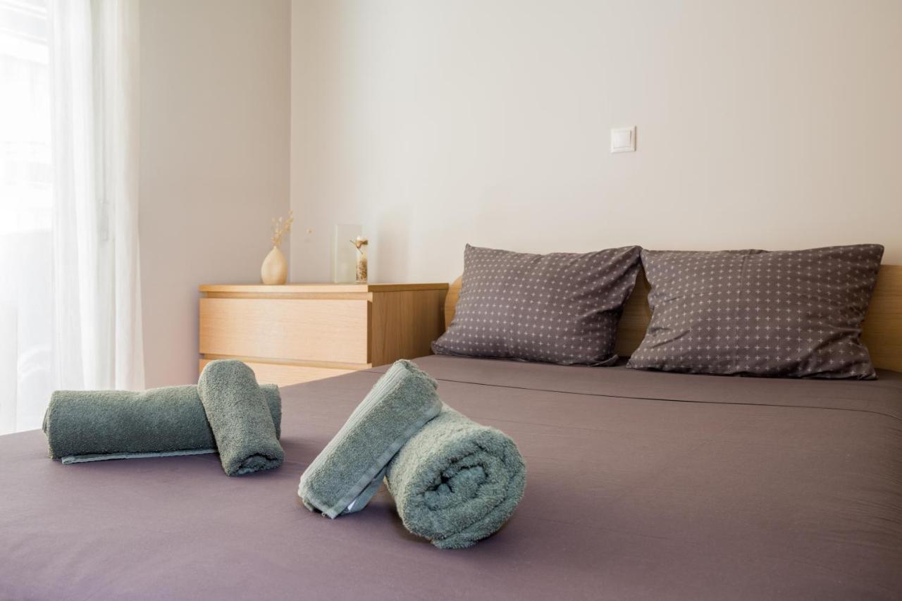 Lovely New Βuild Flat Near Metro - Free Parking Atene Esterno foto